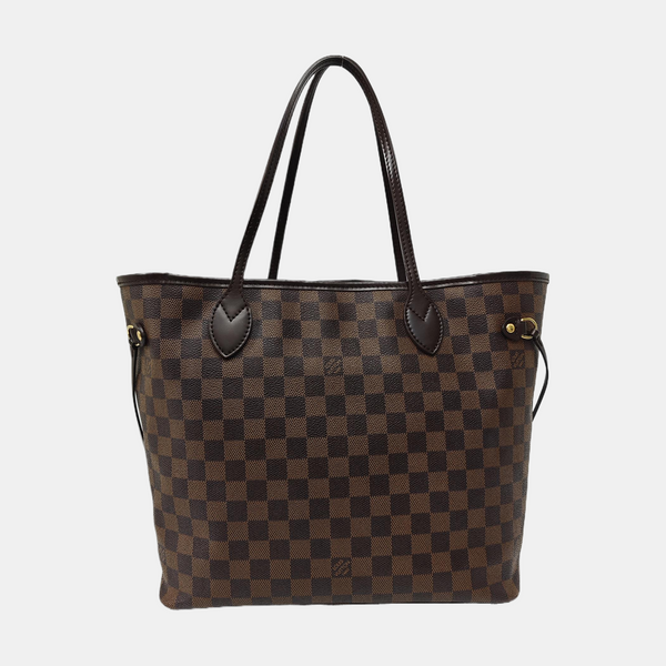 NEVERFULL MM Damier Ebene Coated Canvas Brown