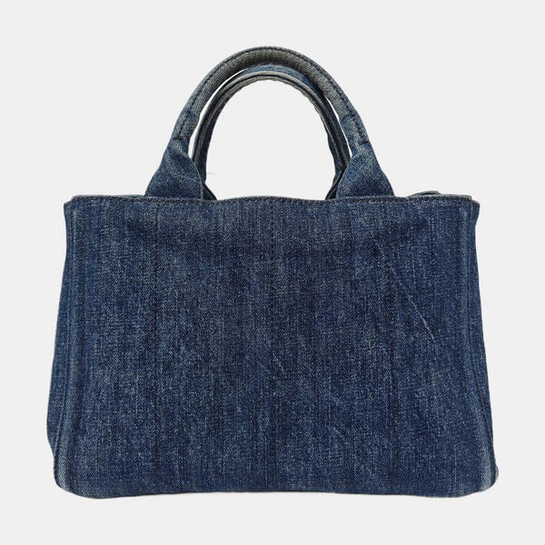 Denim Tote Bag Blue