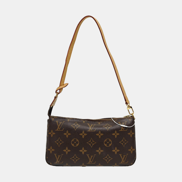ACCESSOIRES Monogram Coated Canvas Brown
