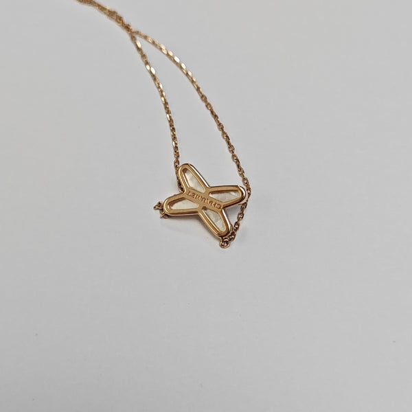 Jeux De Liens 18k Rose Gold Necklace