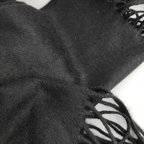 Pañuelo de seda Mulberry negro