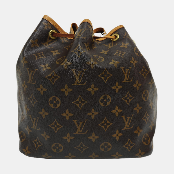 NÉONOÉ PM Monogram Coated Canvas Brown