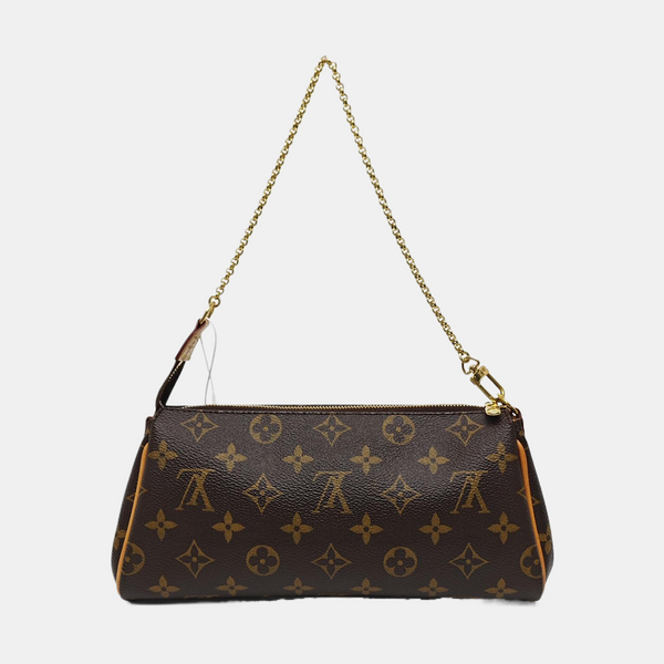 EVA Monogram Coated Canvas Brown