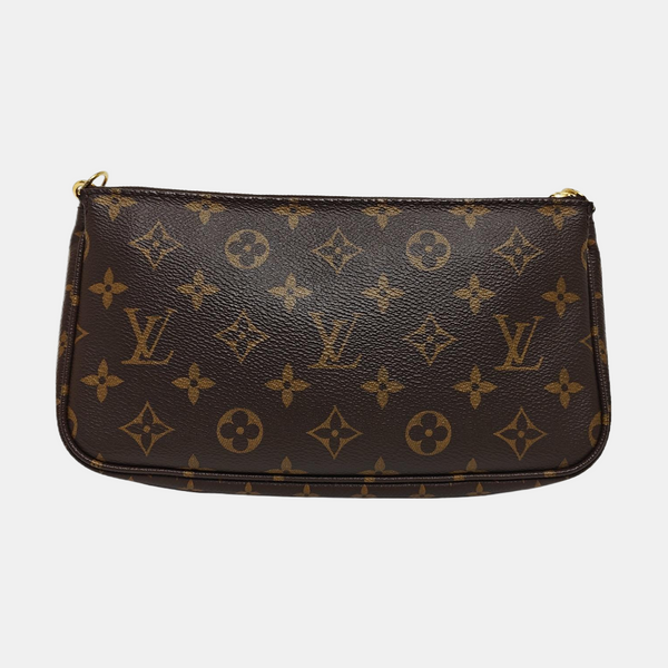 MULTI Monogram Coated Canvas Brown