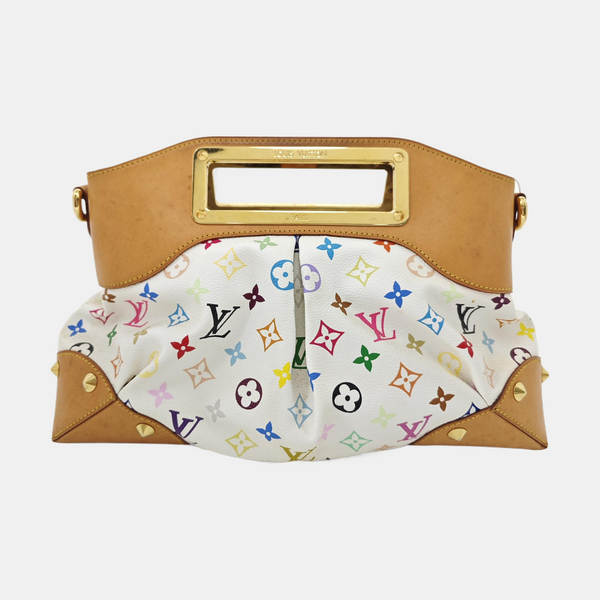LV × TM JUDY MM Monogram Coated Canvas White