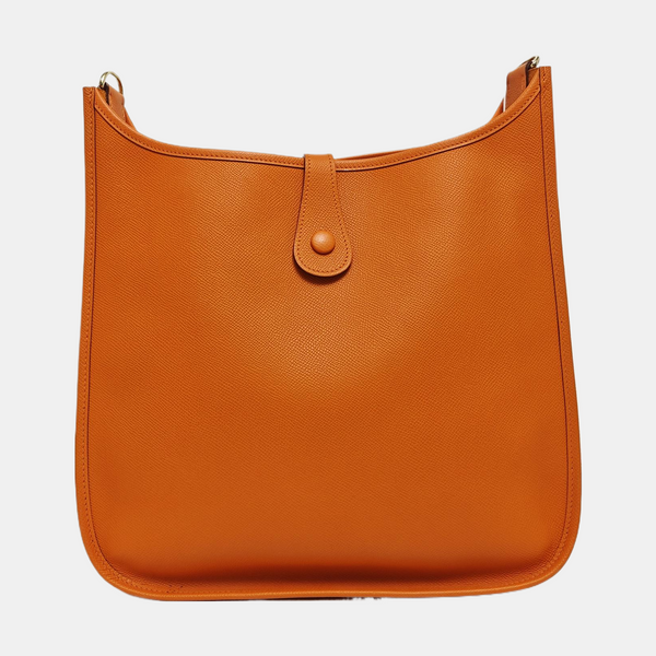 Evelyne 32 Epsom Orange