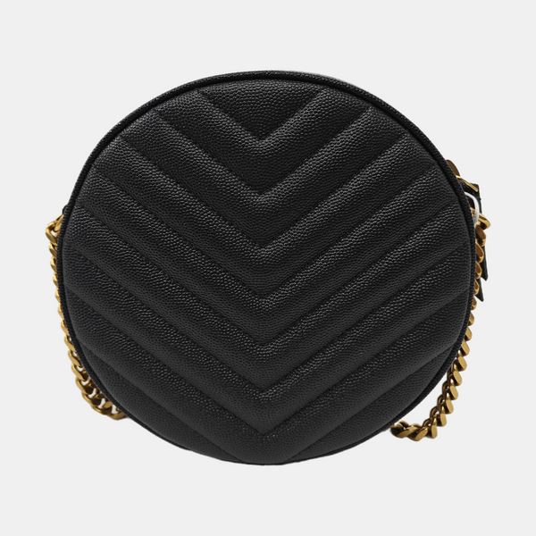 VINYLE Quilted Calfskin Black