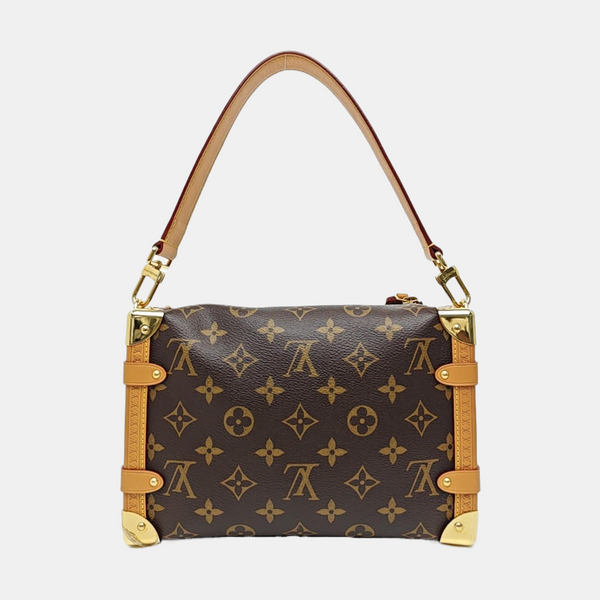 SIDE TRUNK MM Monogram Coated Canvas Brown