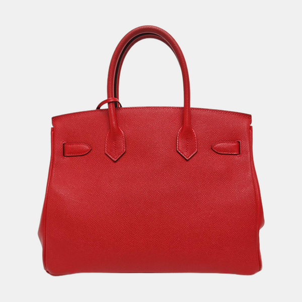 Birkin 30 Epsom Red