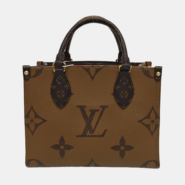 ONTHEGO PM Monogram Coated Canvas Brown