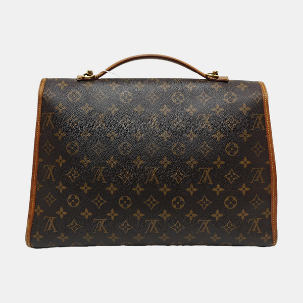 BEL AIR GM Monogram Coated Canvas Brown