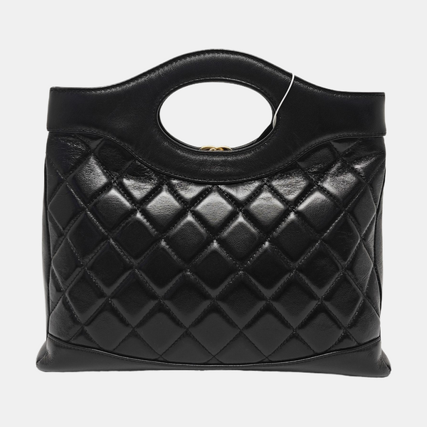 CHANEL 31 Quilted Lambskin Black