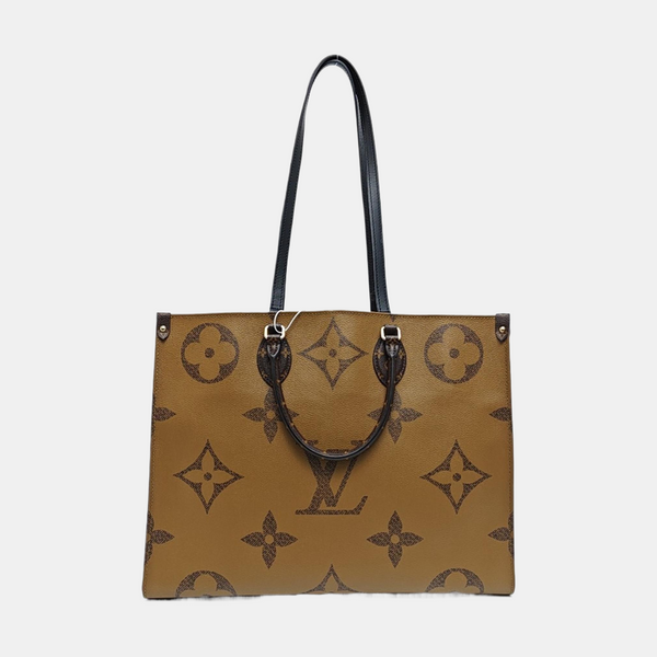 ONTHEGO GM Monogram Coated Canvas Brown