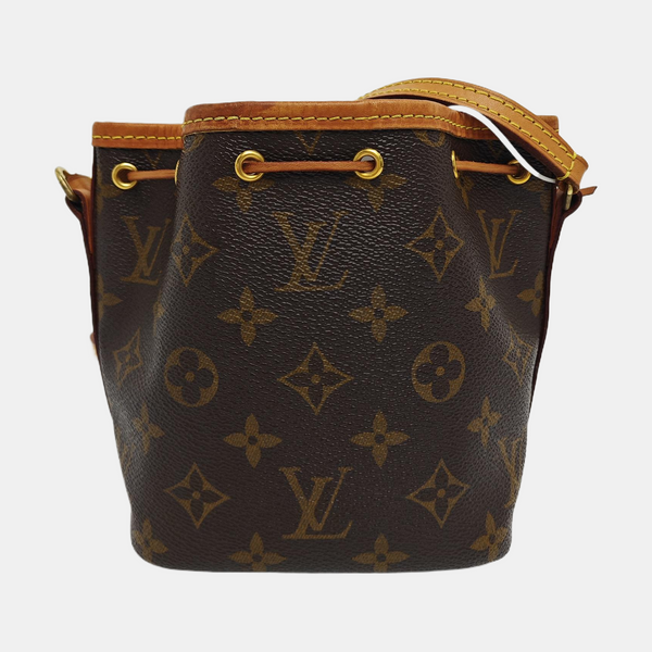NÉONOÉ Nano Lona Revestida Monogram Marrón