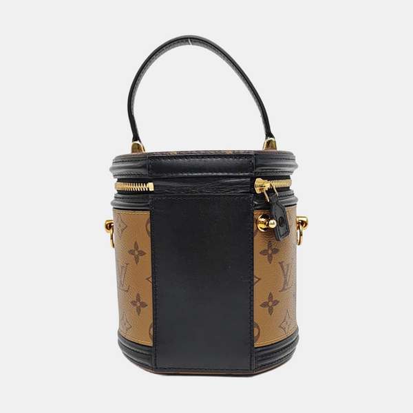 CANNES PM Monogram Coated Canvas Brown