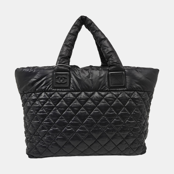 COCO COCOON Quilted Nylon Black