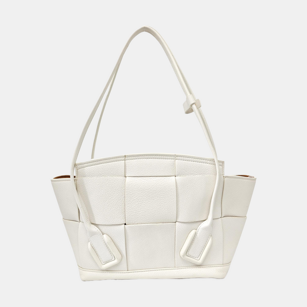 Arco Small Calfskin White