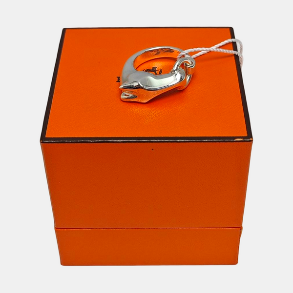 Galop Hermes 925 Sterling Silver Ring EU 55