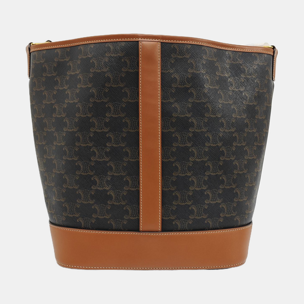 TRIOMPHE CANVAS Medium Coated Canvas Brown