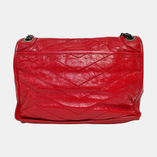 Authenticated pre-owned NIKI Medium Quilted Calfskin Red - Shoulder Bag at Looply