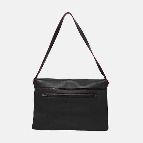 Calfskin Shoulder Bag Multicolor