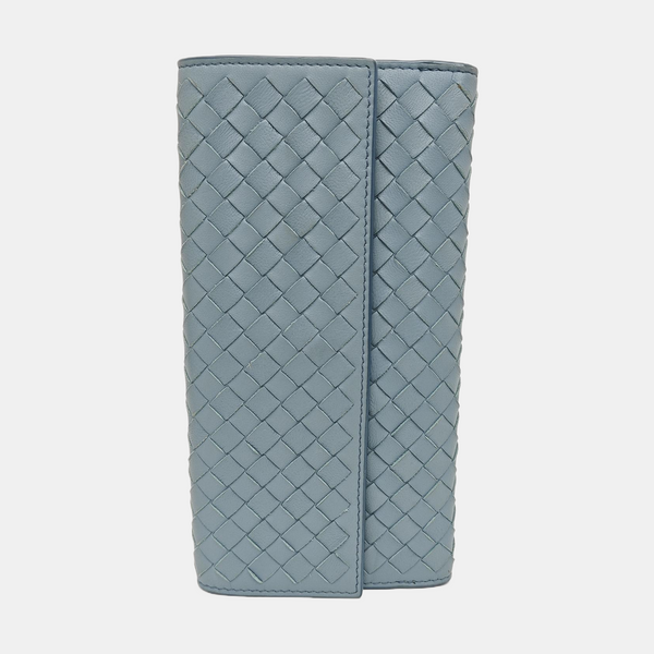 Lambskin Wallet Blue
