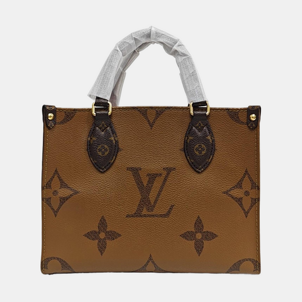 ONTHEGO PM Monogram Coated Canvas Brown