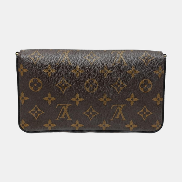 FÉLICIE Monogram Coated Canvas Brown