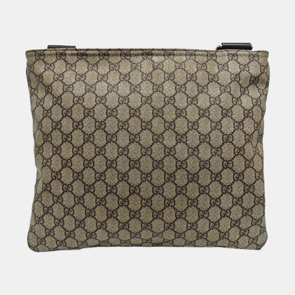 GG Supreme Monogram Coated Canvas Black