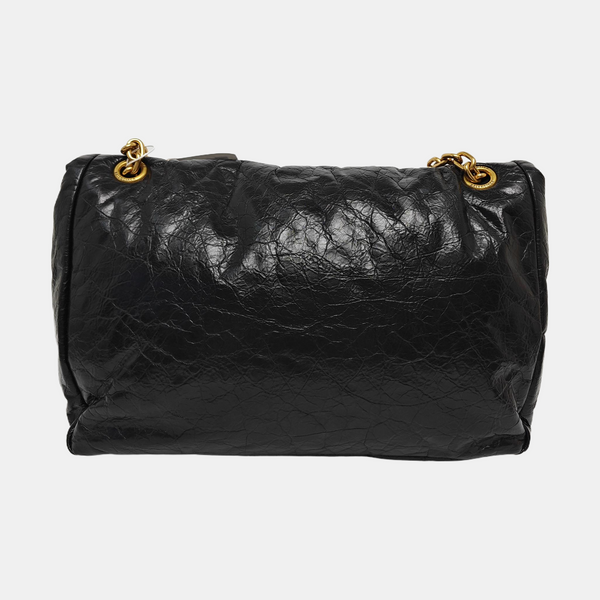 Monaco Medium Calfskin Black