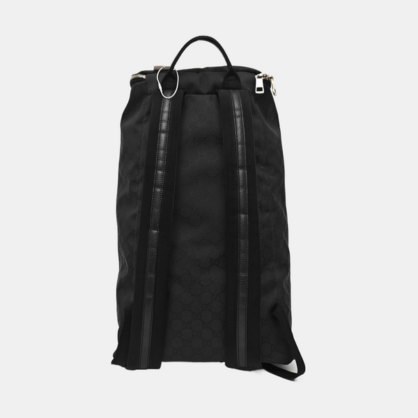 Monogram Canvas Backpack Black