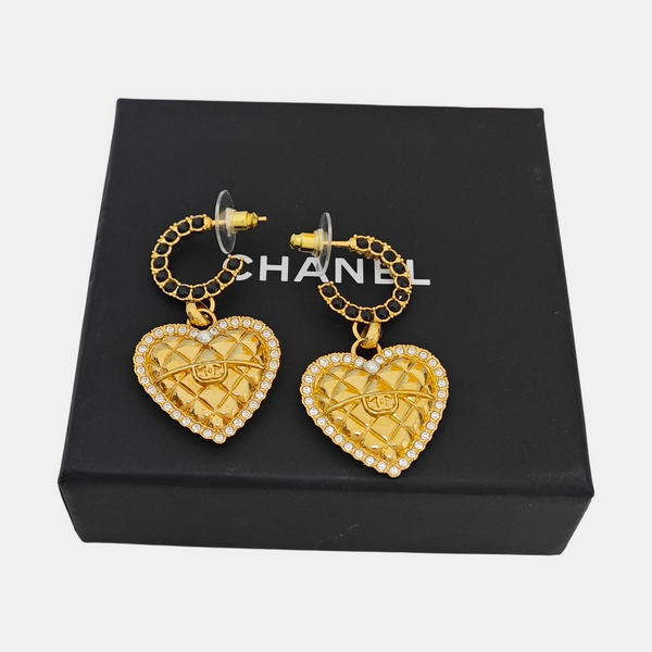 Metal Gold Stud Earrings