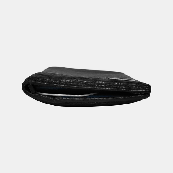 Calfskin Black Wallet