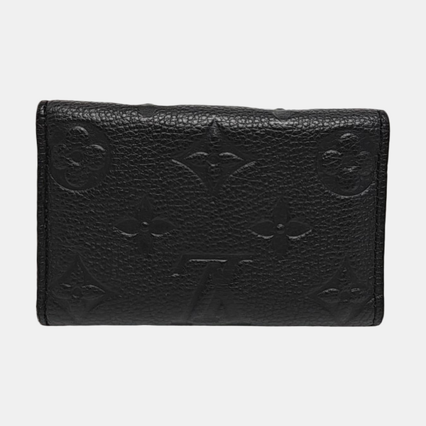Monogram Calfskin Wallet Black