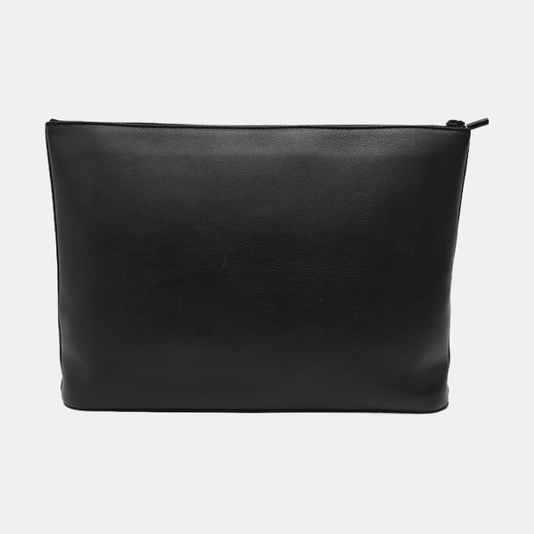 Calfskin Clutch Black
