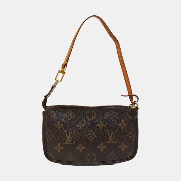 ACCESSOIRES MM Monogram Coated Canvas Brown