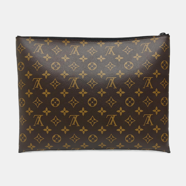 A4 Monogram Coated Canvas Brown