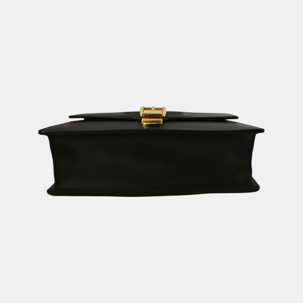 Sylvie Small Calfskin Black
