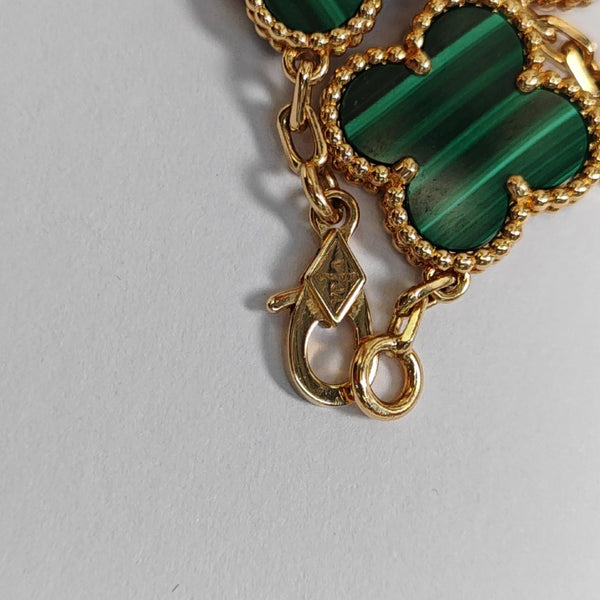 Vintage Alhambra 18k Gold Bracelet