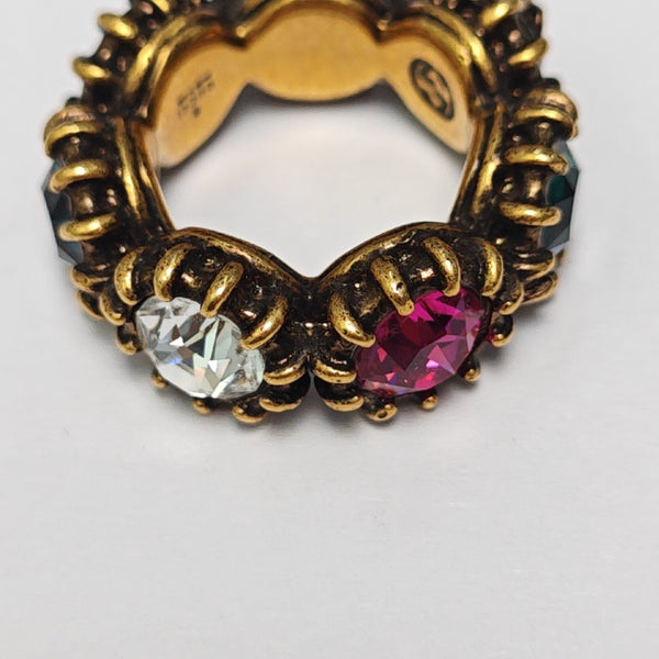 Metal Gold Ring HK 13