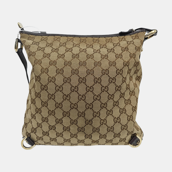 Abbey Monogram Canvas Brown