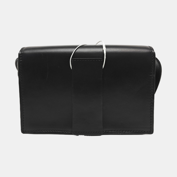 Calfskin Shoulder Bag Black