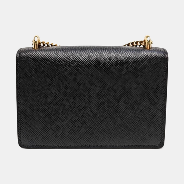 Mini Bag Saffiano Calfskin Black