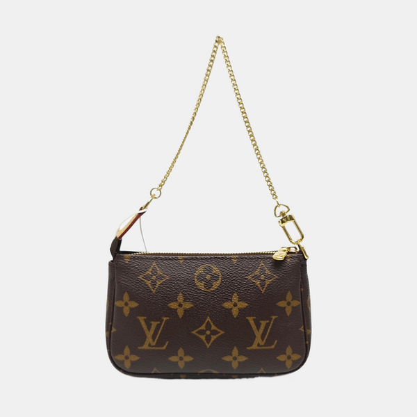 ACCESSOIRES Mini Monogram Coated Canvas Brown