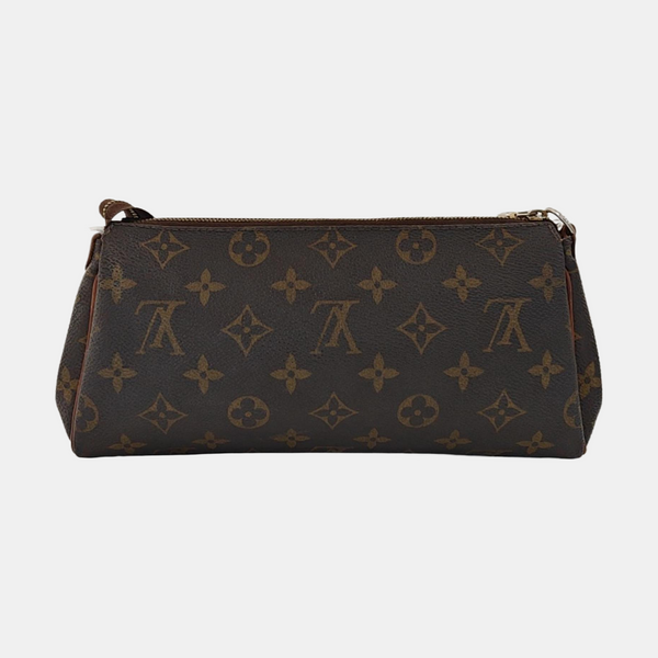 EVA Monogram Coated Canvas Brown