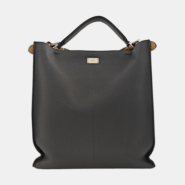 Peekaboo Medium Calfskin Gray