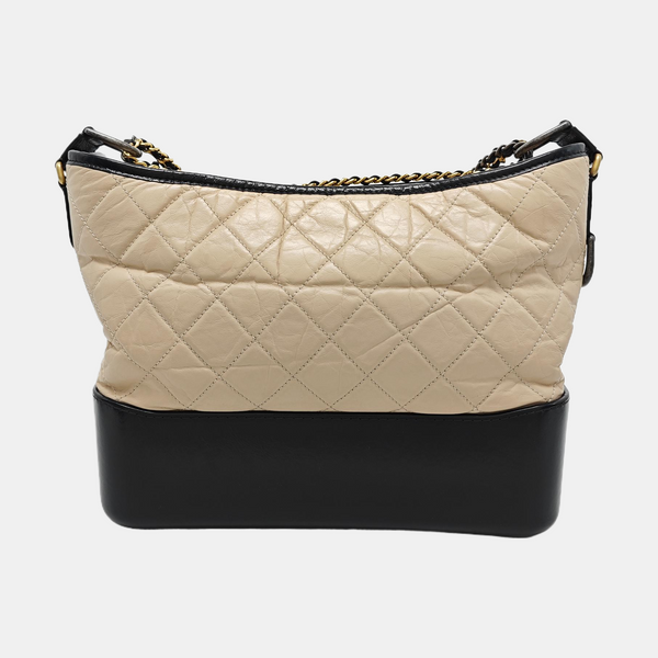 GABRIELLE Medium Quilted Calfskin Pink