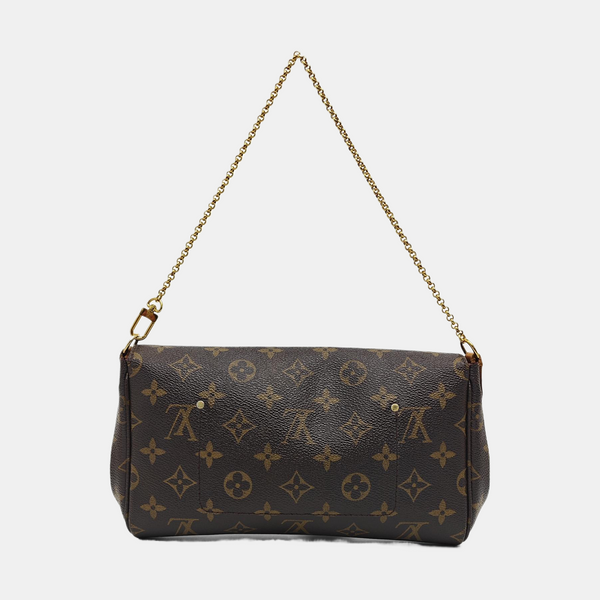 FAVORITE PM Coated Canvas Brown