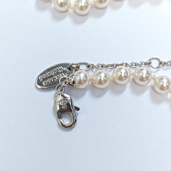 Faux Pearl White Necklace