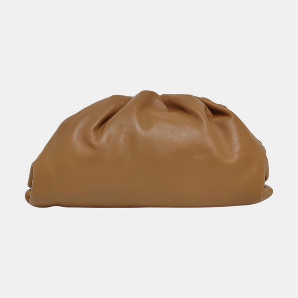 The Pouch Large Calfskin Brown